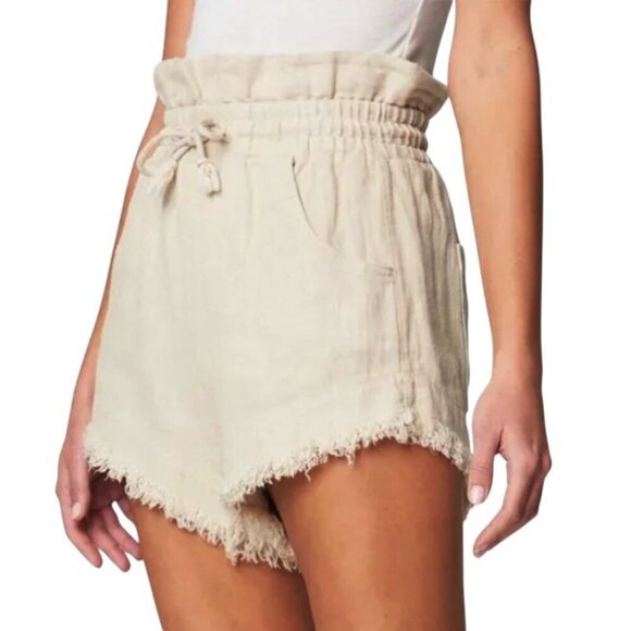 BlankNYC NWT Away From Here High Waisted Shorts Boho Festival Size S - Picture 2 of 14